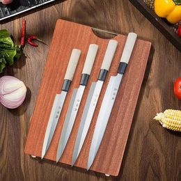 Kitchen Knives Professional Japanese Chef Knife Sashimi Knife Sushi Cooking Knife Sharp Blade Stainless Steel Kitchen Knife Cooking Knife Q240226