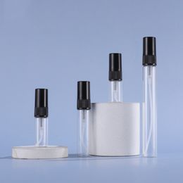 Mini Tester Empty 2ml 3ml Fine Mist Spray Glass Perfume Bottles Refillable Perfume Atomizer On Promotion Now