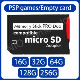 Players For psp Game16GB 32GB 64GB 128GB HG PSP 1000/2000/3000 Memory Stick MS Pro Duo Full Real Capacity HX Game card Game Preinstalle