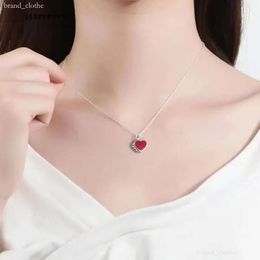 Hearts Designer Gold Necklace for Women Trendy Jewlery Bracelets Designer Costume Cute Necklaces Fashion Custom Chain Elegance Heart Pendant Necklaces Gifts 693