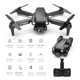 F195PRO Folding Drone High Definition Dual Camera Aerial Photography Four Axis Long Range Remote Control Aircraft