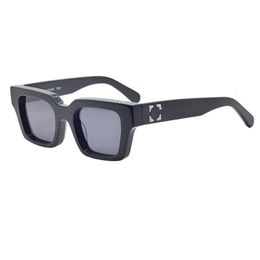 Hot 008 óculos de sol polarizados de designer para homens mulheres homens legal moda clássico placa grossa preto quadro branco óculos de luxo homem óculos de sol uv400 com caixa original