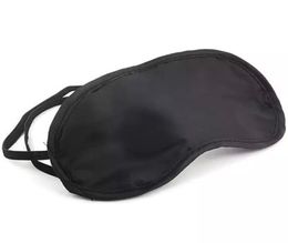 200pcs Sleeping Eye Mask Shade Nap Cover on s Blindfold Sleep Travel Rest Eyes Masks Fashion Coverd Case Black Bedding Supplie3045114