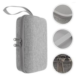 Storage Bags 2 Pcs Mini Handbag Makeup Large Capacity Brush Box Suitcase For Women Nylon Purse Miss Tool