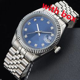 Designer watches high quality datejust fashion watch mechanical stainless steel montre de luxe 41mm 36mm quartz bezel diamond watch mens SB008 C23