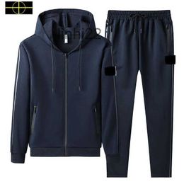 Men's Tracksuits Men Mens Stone Sports Suit Island Hooded Zippered Sweater Designer Is Land Jacket Trousers Two-piece G56jecmb6V0D