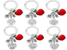 Teacher Day Gifts Appreciation Keychain Jewelry Retirement End of Year Gift for Instructor Professor Mentors8200172