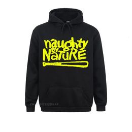 Men Naughty By Nature Old School Hip Hop Rap Skateboardinger Music Band 90s Bboy Bgirl Sportswear Black Harajuku Hoodies Top 240226