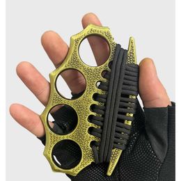 Ring, Self Protective Fist Clasp, Four Tiger Finger Legal , Brace For Ing, Self-Defense Equipment, Fibreglass Hand Clasp 386028 Ing -Defense Equipment