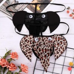 Underpants Sexy Men Underwear Elephant Bulge Pouch G-string T Back Lingerie Thong Erotic