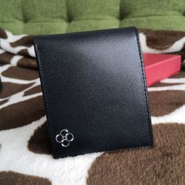 BOBAO Mens Wallet Card holder Leather Business Coin Short Tote Bag Folding Craft purse portable driver's license289j