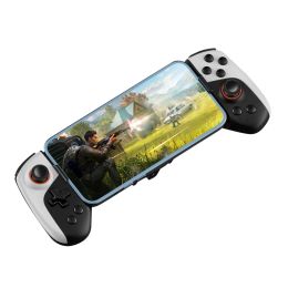 Gamepads 2 in 1 Mobile Phone Controller Dual Joystick Cooling Cell Phone Gamepad Joystick 300mAh for iPhone Android Phone Switch PC