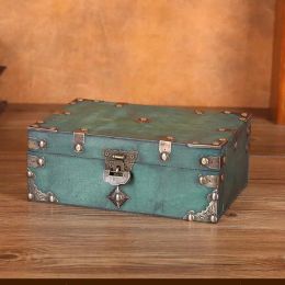 Bins Retro Storage Box Jewellery Wood Wooden Lock Catch Organisers Vintage Gifts Container Sundries Organiser Storage Boxes