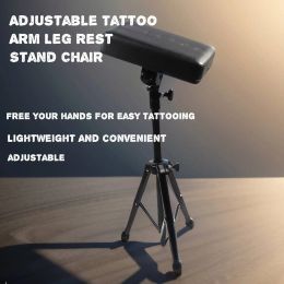 Kits New Professional Tattoo Heavy Duty Metal Arm Leg Rest Furniture Tray Chair Set Portable Adjustable Height Tattoo Armrest Stand