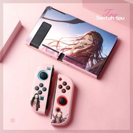 Cases For Nintendo Switch TPU Soft Silicone Skin Case Cute Cartoon Cover Shell Case For Nintendo Switch NS Accessories Ultra thin