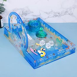&equipments Christmas UV Epoxy Resin Mould Jewellery Accessories Handcraft Silicone Home Decoration Storage Box