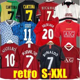 99 00 Away Retro United 2002 Soccer Jersey Man Football Giggs Scholes Beckham Ronaldo Cantona Solskjaer Manchester 07 08 93 94 96 97 98 99 86 88 90 92