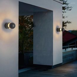 Wall Lamps Outdoor Lamp Staircase Aisle Waterproof Washer Creative Exterior Courtyard Balcony Hallw