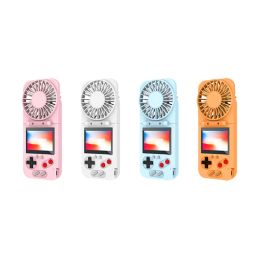 Players Handheld Foldable Retro Game Console With Usb Fan Build In 500 In 1 Fc Game 8 Bit Portable Video Game Players Colour Display