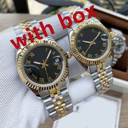 Mechanical designer watch fashion luxury watch 36/41mm automatic stainless steel quartz montre de luxe 28/31mm datejust mens watches couples style SB013 B4