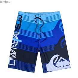 Men's Shorts 2023 Bermuda summer new mens beach pants water sports pants surf beach pants surf pants sports pants quick dry shorts 240226