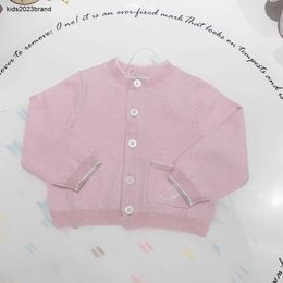 New kids cardigan lovely pink baby sweater Size 73-150 child Long sleeved pullover Knitted infant Jacket Dec20