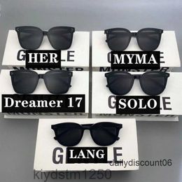 Gm Sunglasses Mirror Women Men Designer Gentle Monster Oversized Frame Elegant Sun Glasses with Box Y6 LB16