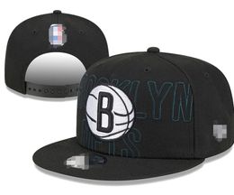 Brooklyn'Nets''Ball Caps Casquette 2023-24 unisex fashion cotton baseball cap snapback hat men women sun hat embroidery spring summer cap wholesale a19