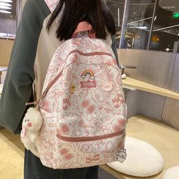 School Bags 2024 Bag For Girls Middle Students Junior High Backpack Tide Light Primary