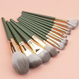 14 Pcs Makeup Brushes Set Soft Fluffy Cosmetic Powder Eye Shadow Foundation Blush Blending Beauty Female Make Up Tools 240220