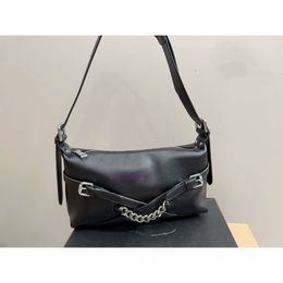 tote bag designer Ss23 Fashion Trend Shoulder Bag for Women Small Punk Personalised Motorcycle pradie Underarm Bag Handheld Chain Bag Tide