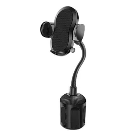 360 Degrees Cup Holder Car Phone Holder Mount Adjustable Smart CellPhone Bracket Durable Stand