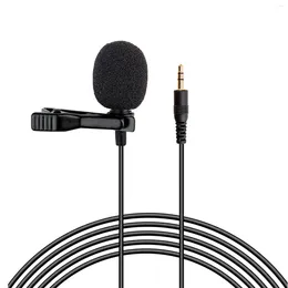 Microphones Professional Lapel Microphone Noise Reduction 3D Surround Sound For Outdoor Interview Vlog Recording