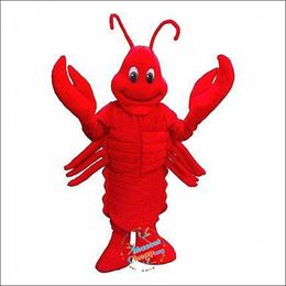 Halloween Lobster Mascot Costume Fancy Party Dress Cartoon Character Carnival Xmas Easter Advertising Birthday Party Costume