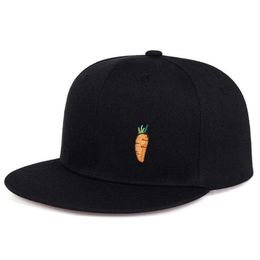 Ball Caps Hip Hop Baseball Hat Cartoon Carrot Embryo Golf Hat Adjustable Cotton Buckle Hat Mens Truck Driver Hat Gorra J240226