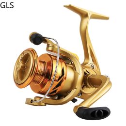 Reels 2022 New Max Drag 48kg Large Capacity Spool Fishing Reel 5.2:1/4.7:1 Folding Rocker Spinning Wheel 20007000 Series