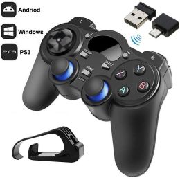 Gamepads 2.4G USB Wireless Android Game Controller Joystick Joypad with OTG Converter For PS3/Smart Phone For Tablet PC Smart TV Box