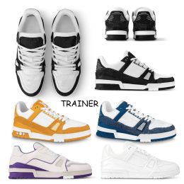 2024 Classic style designer designed Casual shoes for men running outdoor shoes Trainer shoes High quality platform shoes Calfskin leather fashion sneakers