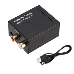 Digital 3.5 Converter Coaxial Fibre Optic Analogue RL Audio SPDIF to Lotus Decoder