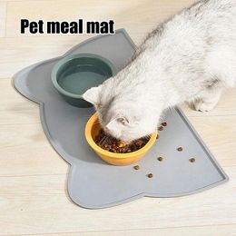 Cat Carriers 1PC Pet Placemats Are Waterproof And Non-slip To Prevent Food Water Spills Easy Clean For Dogs Cats