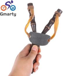 Hunting Slingshots Slingshot Wood Made Powerful Slingshot Rubber Band Catapult Slingshot Toys Game Tool Outdoor Sports Accessories YQ240226