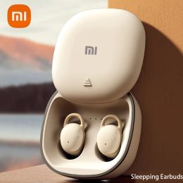 Earphones Xiaomi Wireless Bluetooth Earphones Mini Invisible Sleep Earbuds Noise Reduction TWS Headphones Comfortable Headset Side Sleeper