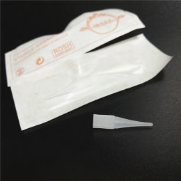 Tips 100Pcs 1RL 0.35cm Small Tattoo Tips Eyebrow Needles Caps Nozzle for Permanent Makeup Eyebrow Lip Giant Sun Sunshine Machine