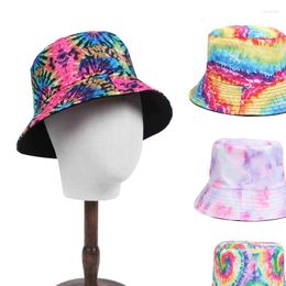 Berets 2024 Fashion Cute Print Pattern Bucket Hats For Men Women Fisherman Hat Spring Summer Outdoor Sunscreen Cartoon Basin Caps