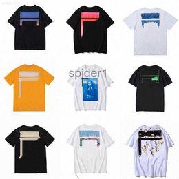 Mens T-shirts Offs White t Loose Tees Tops Man Casual Shirt Womens Clothing Shorts Sleeve Tshirts273z D346 D346