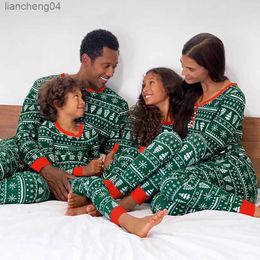 Family Matching Outfits 2023 Christmas Family Matching Pajamas Mother Daughter Father Son Family Look Outfit Baby Girl Rompers Sleepwear Pyjamas