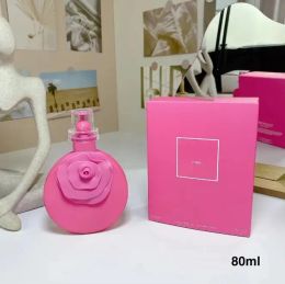 Perfume Cologne Promotion luxury Women Perfume Valentina Pink Eau De Parfum 80ml Neutral Fragrance for Lady Good Smell long time leaving lad