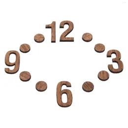 Wall Clocks Digital Accessories Numbers Kit DIY Numerals Component Mechanism Replacement For Wooden