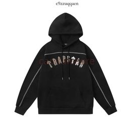 Trapstar Tracksuit Men's Nake Trapstar Track Suits Hoodie Europe American Basketball Football Two-Piece With Women's Long 752