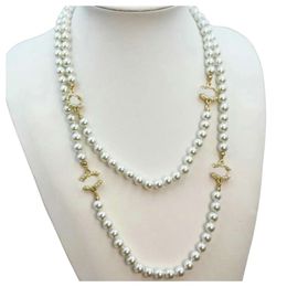 Channel Necklace Designer Women Original Quality Necklaces Pearl Jewelry Necklaces Chain Fashion Women Jewelry Love Gifts